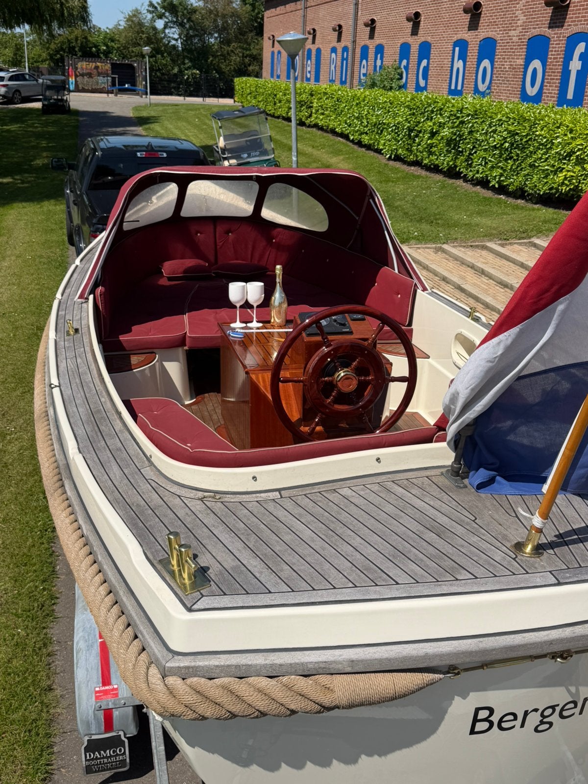 Interboat 21 Classic vetus 33pk 4 cilinder goed onderhouden, Ophalen, Zo goed als nieuw, Interboat, Elektrische start