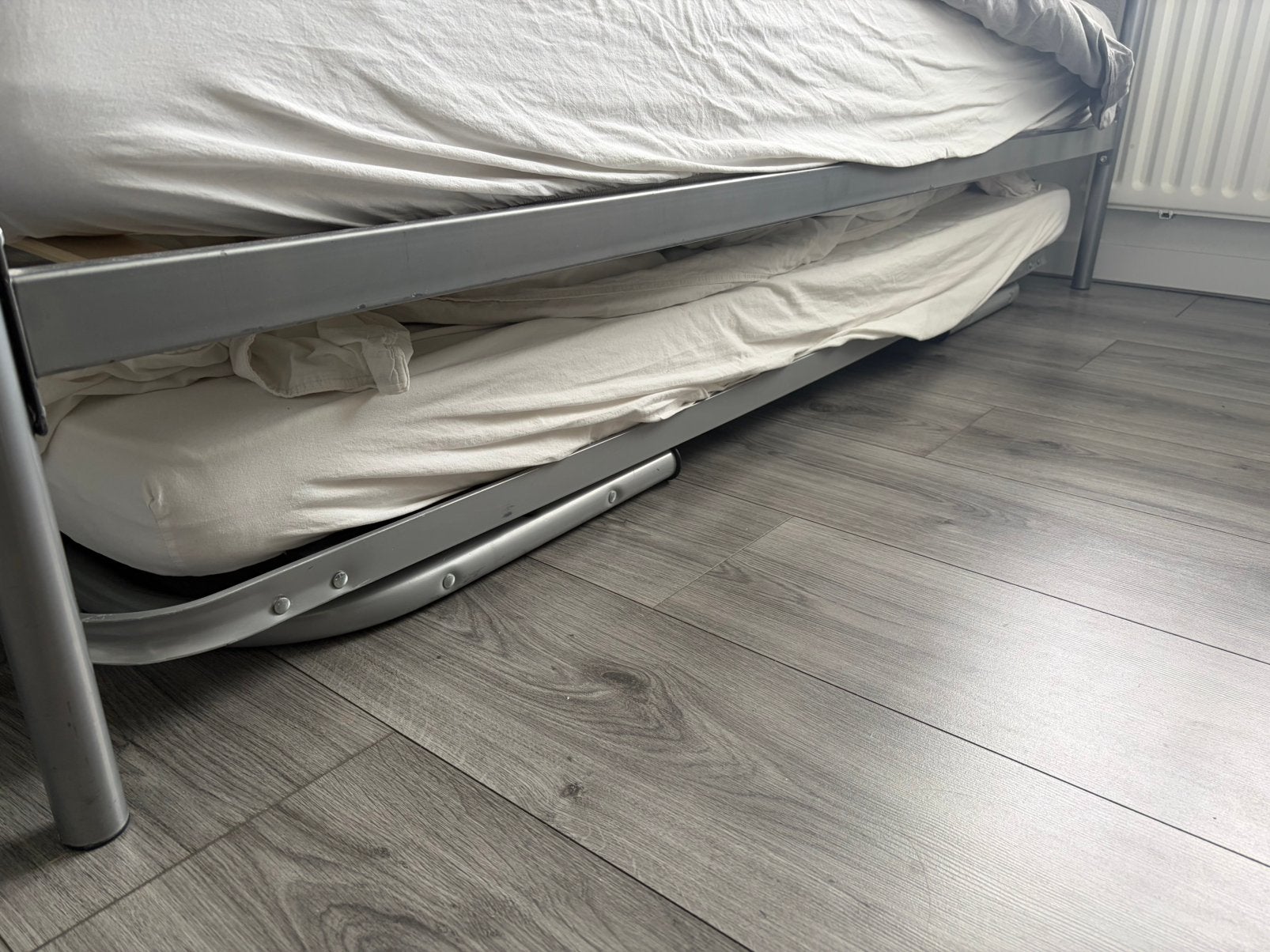 Gratis inklapbaar bed, Huis en Inrichting, Ophalen, 90 cm, Eenpersoons, Zo goed als nieuw