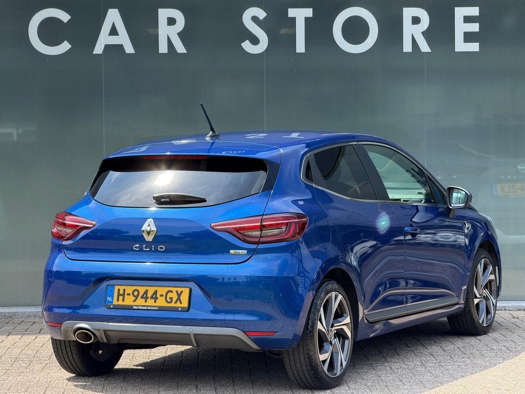 Renault Clio 1.3 TCe R.S. Line BOSE/360 CAMERA/NAVI/, Auto's, Renault, Gebruikt, 4 cilinders, 1133 kg, Blauw