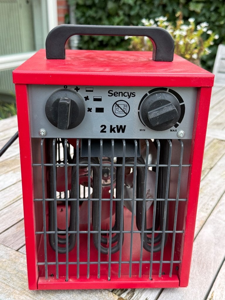 Straalkachel 2000watt, Ophalen, Minder dan 30 cm, Cv-ketel of Combi-ketel, Minder dan 60 cm