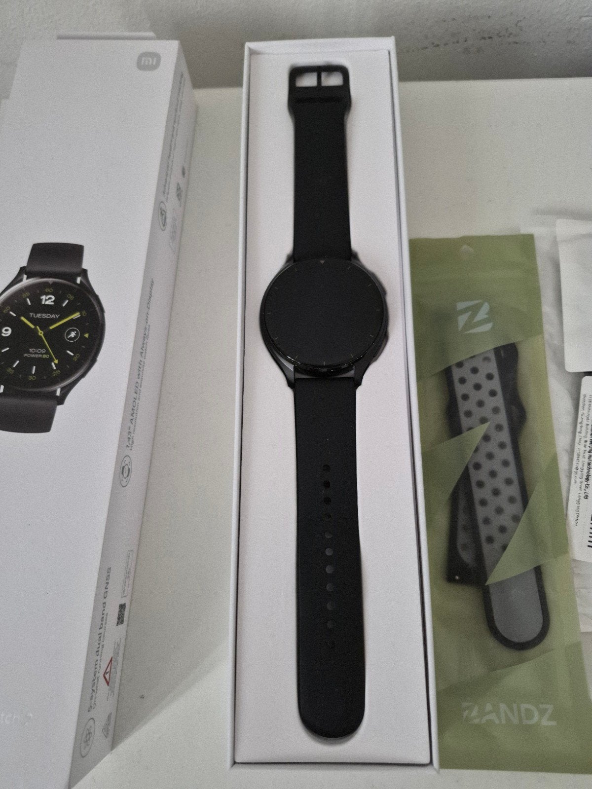 Xiaomi Watch 2, Xiaomi, GPS, Zwart, Ophalen of Verzenden