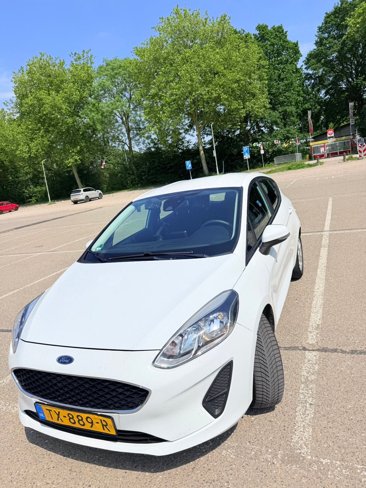 Ford Fiësta 1.1 85pk 5dr 2018 Wit, Auto's, Ford, Voorwielaandrijving, 40 €/maand, Wit, Origineel Nederlands