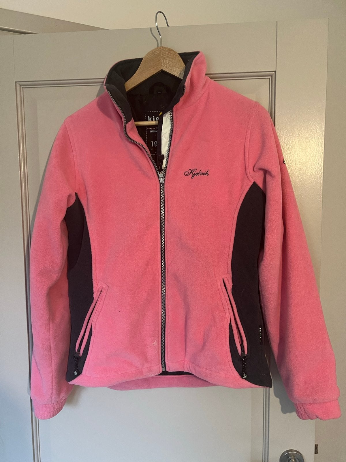 Kjelvik roze fleecevest maat 38, Ophalen of Verzenden, Gedragen, Maat 38/40 (M), Roze