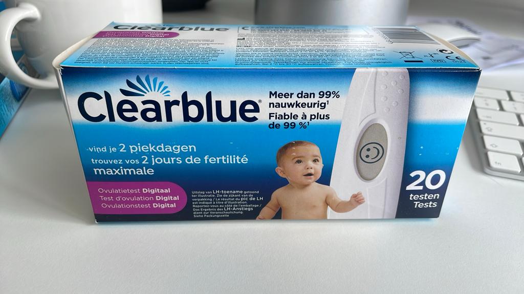 Clearblue ovulatietesten digitaal 12 stuks, Ophalen of Verzenden, Nieuw