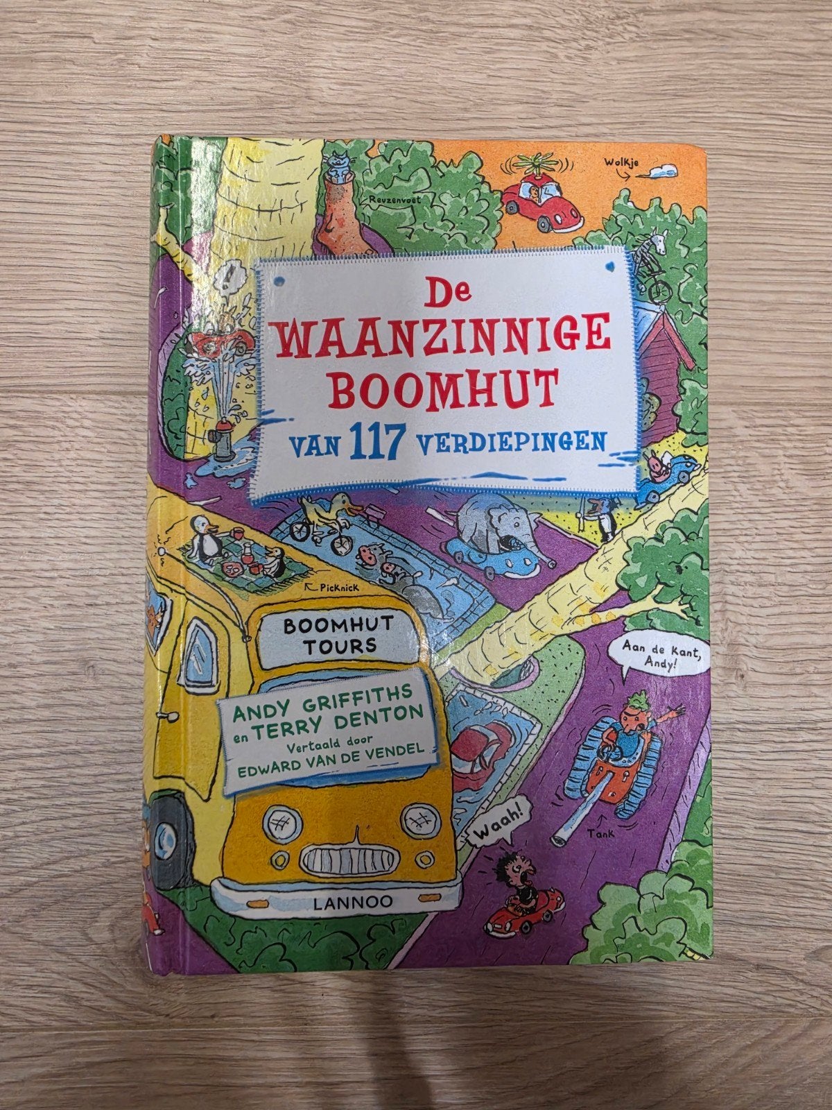 De Waanzinnige Boomhut van 117 Verdiepingen - Andy Griffiths, Ophalen of Verzenden, Gelezen, Andy Griffiths en Terry Denton, Fictie algemeen