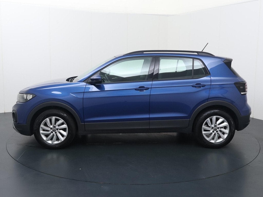 Volkswagen T-Cross 1.0 TSI Life | 110 PK | Trekhaak | Adapti, Auto's, Volkswagen, 12 maanden, Gebruikt, Blauw, Origineel Nederlands