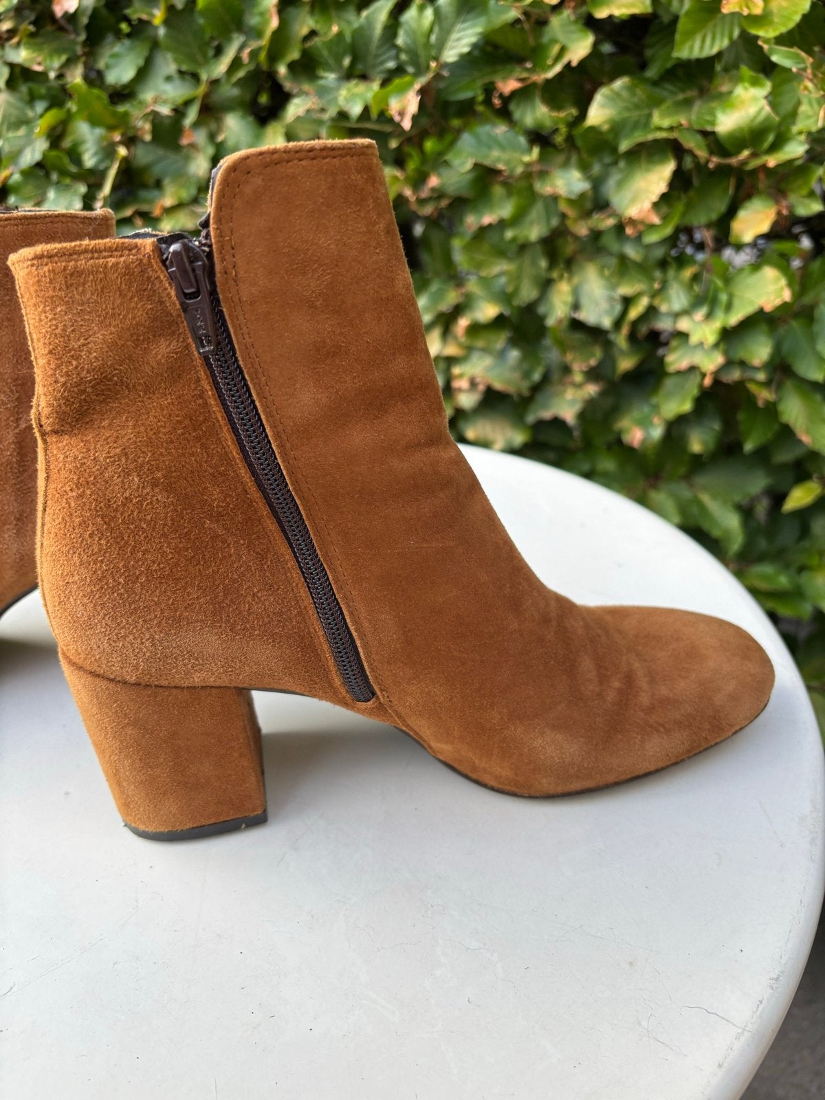 Sacha Essentials Enkellaarzen Maat 37 - Bruin Suede, Verzenden, Gedragen, Bruin, Lage of Enkellaarzen