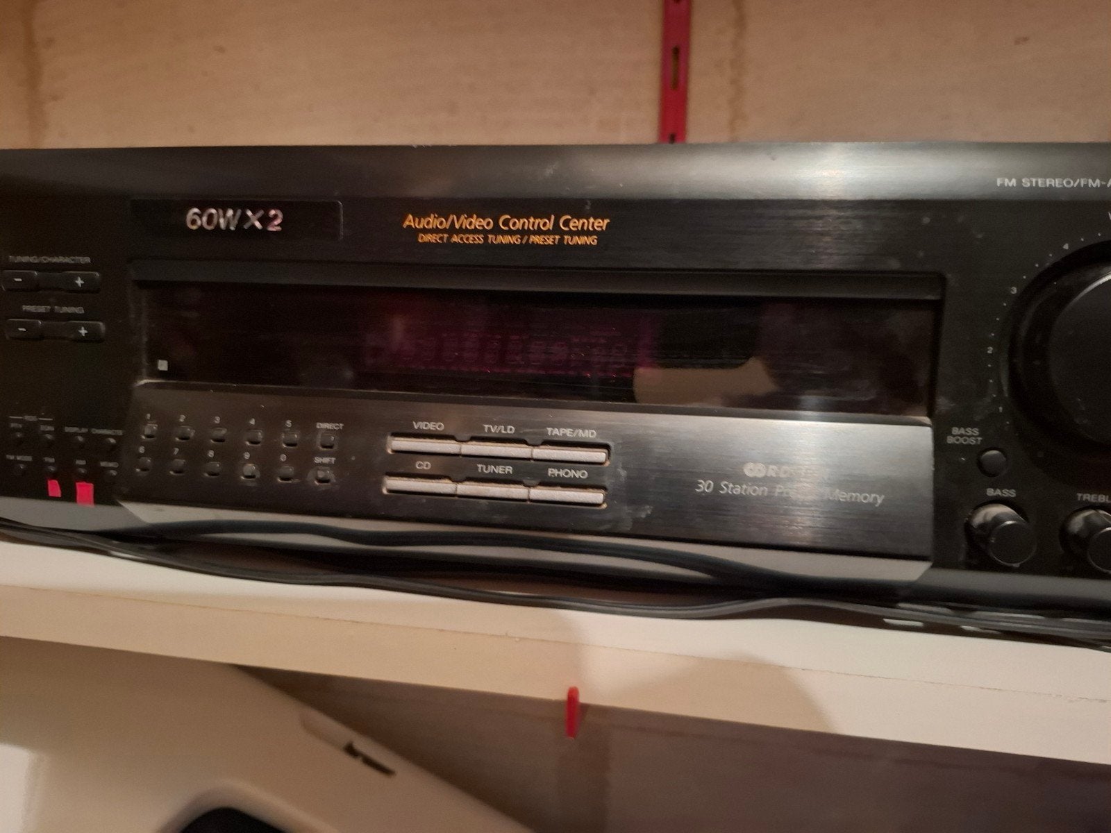 Sony Audio/Video Control Center 60W x 2, Audio, Tv en Foto, Stereo-sets, Ophalen of Verzenden, Gebruikt, Sony