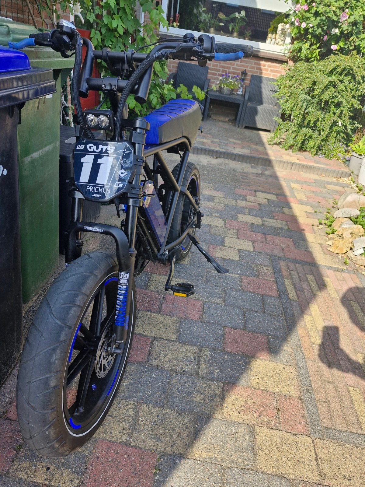 Unieke Custom H9 Fatbike met Dubbele Gashendel, Fietsen en Brommers, Ophalen of Verzenden