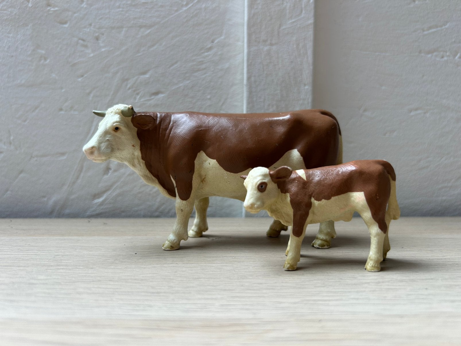 Schleich oude koeien, Verzamelen, Dierenverzamelingen, Ophalen of Verzenden, Zo goed als nieuw, Paard, Beeldje of Figuurtje
