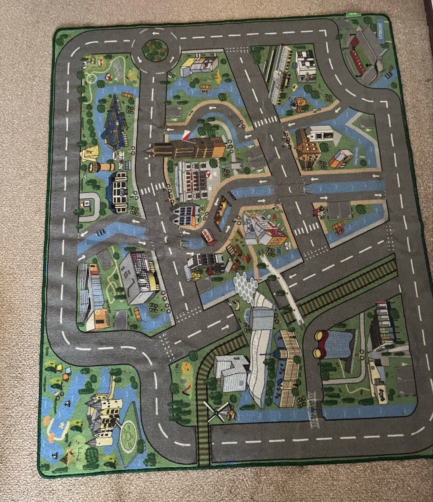 City-Play Speelkleed Utrecht, Kinderen en Baby's, Speelgoed | Speelkleden, Ophalen, Gebruikt