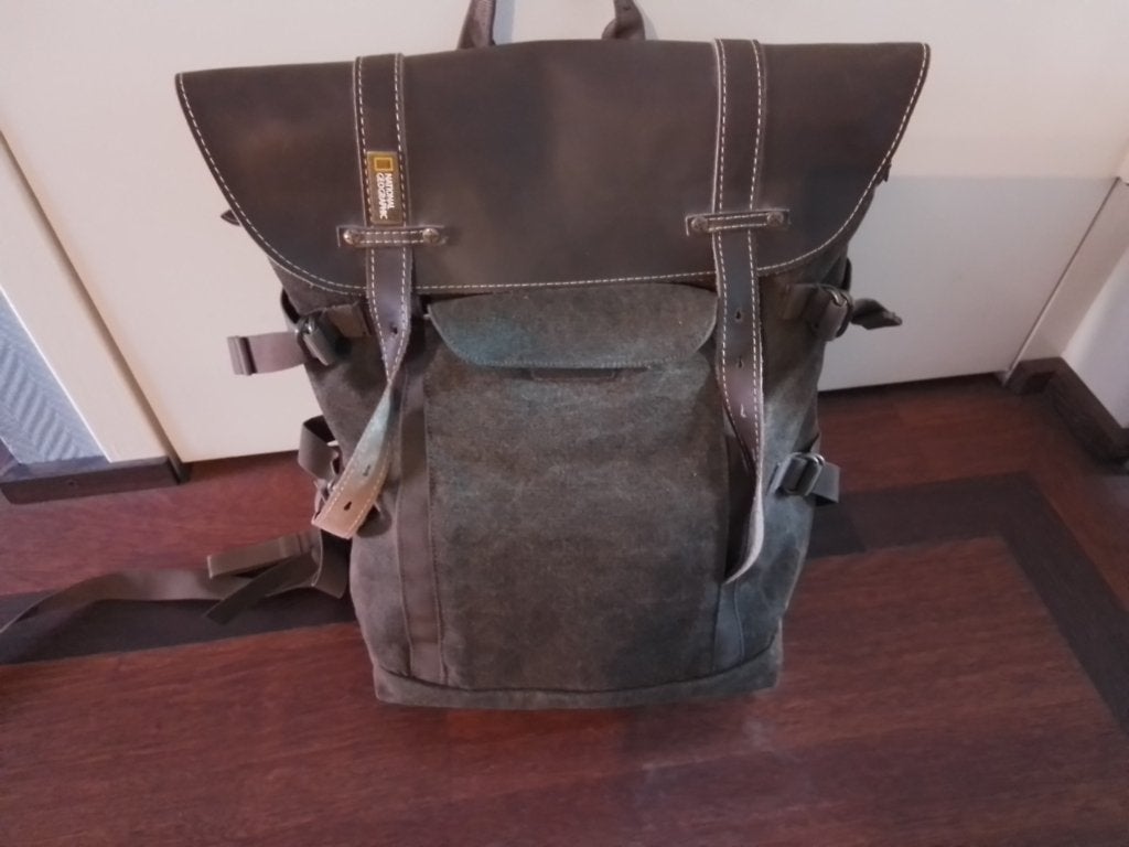 National Geographic Africa Medium Backpack NG A5290, Overige merken, Zijvakken, Gebruikt, Rugtas