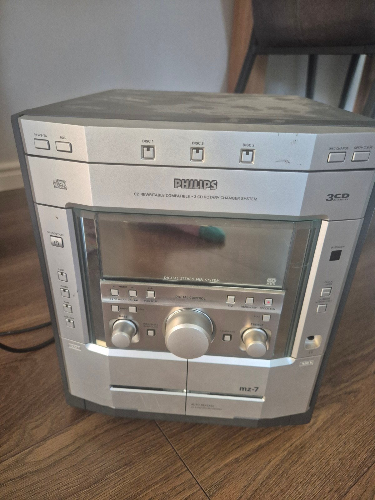 Philips MZ 7/22 Stereo Toren - CD defect, Audio, Tv en Foto, Stereo-sets, Philips, Gebruikt, Tuner of Radio, Ophalen of Verzenden