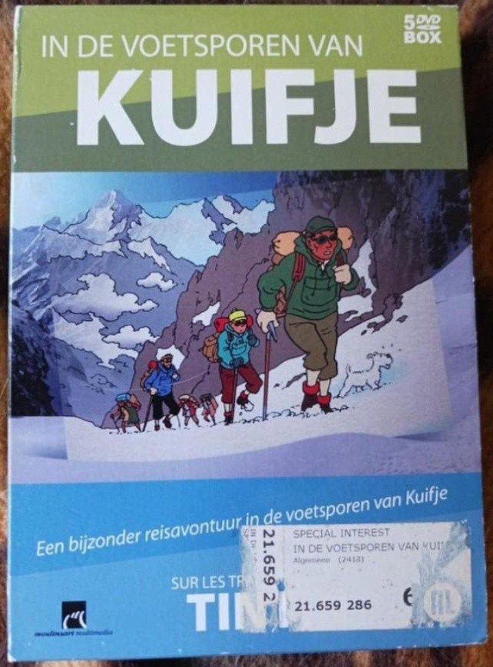 In de Voetsporen van Kuifje - 5 DVD Box, Nederlands, Alle leeftijden, Nederlands, Overige genres