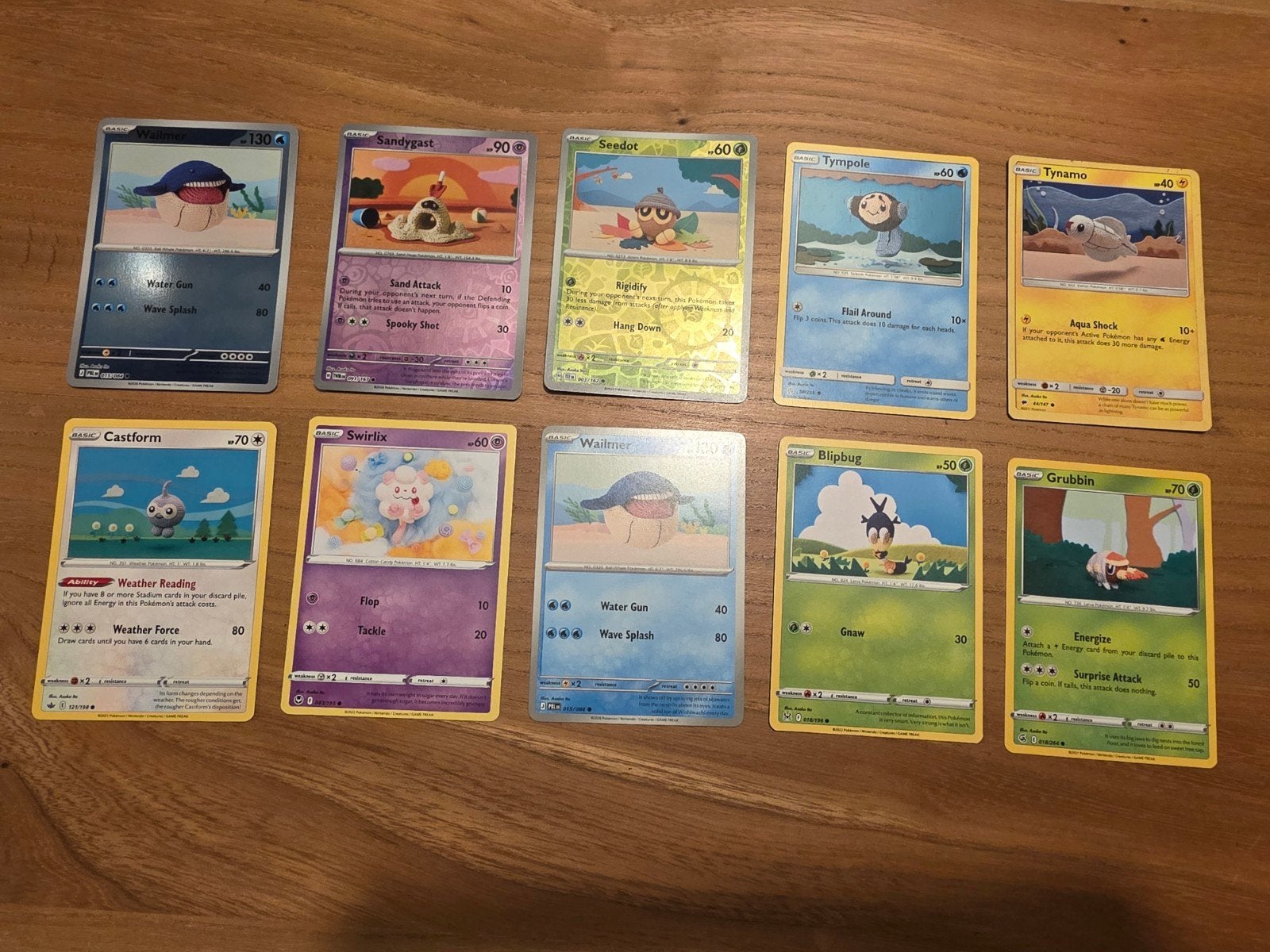 Asako Ito pokemon kaarten (haakpoppetjes), Ophalen of Verzenden, Meerdere kaarten