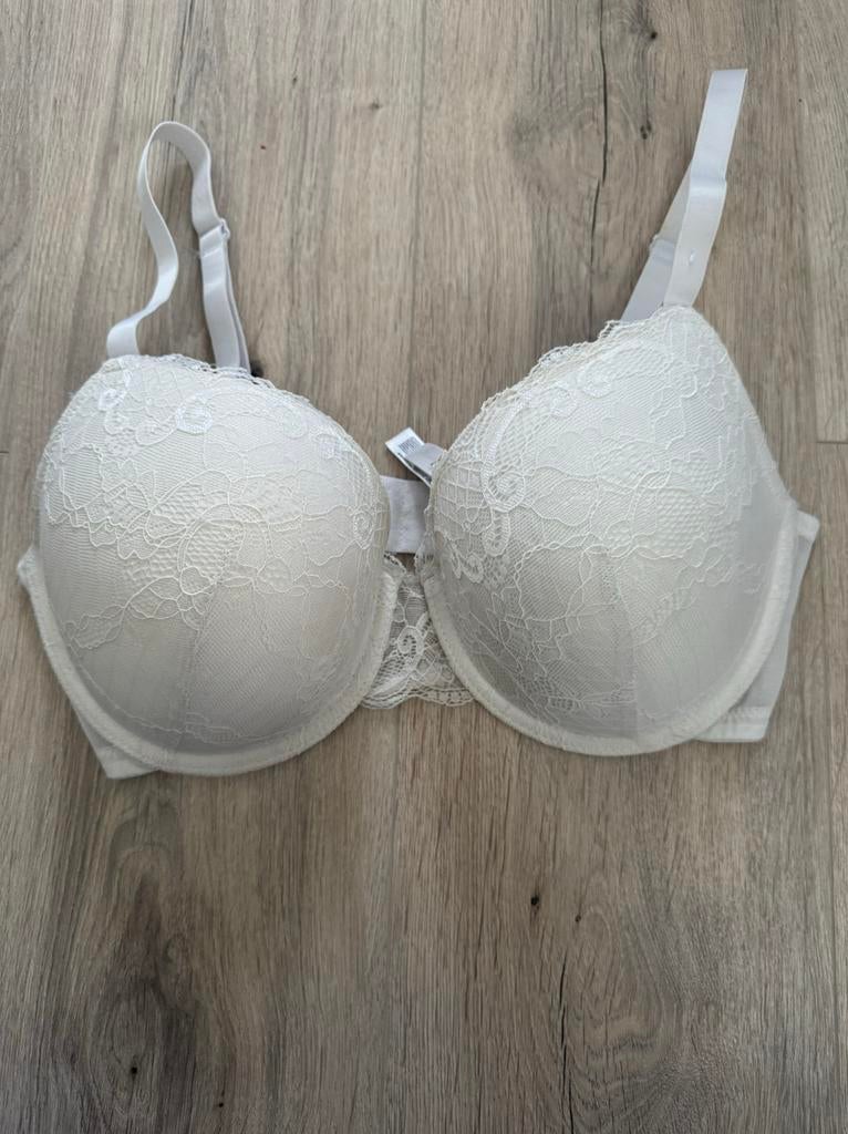 Bh wit met beugel, Verzenden, Wit, BH