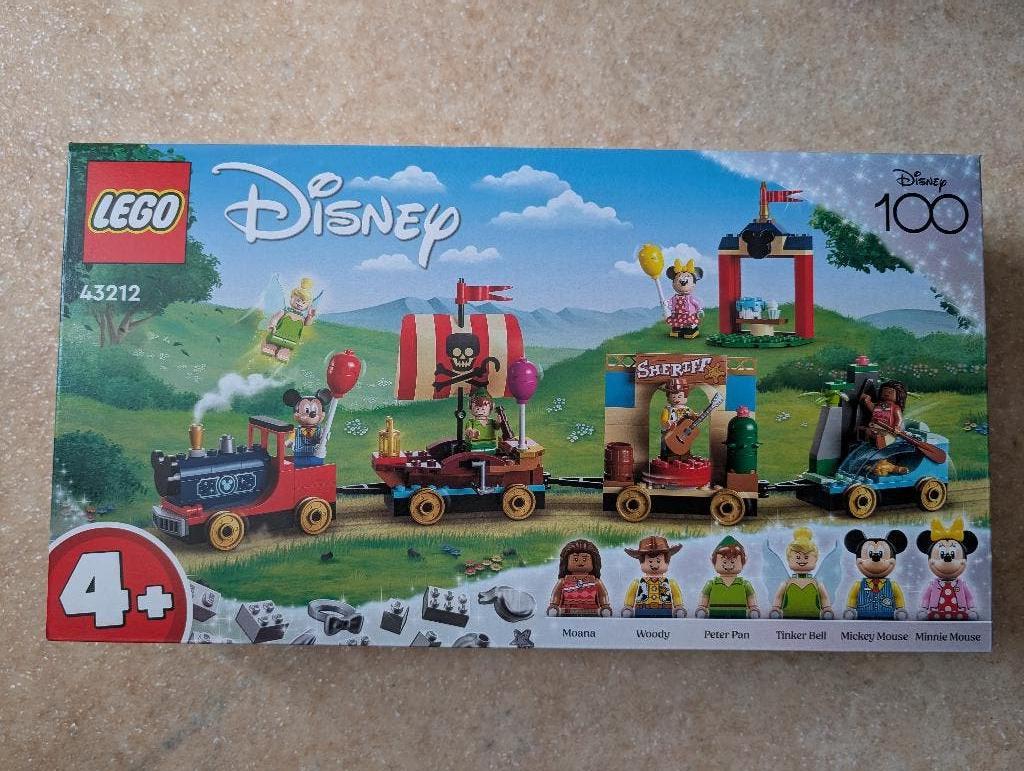 Lego 43212 Disney Feesttrein, Lego, Nieuw, Ophalen of Verzenden, Disney