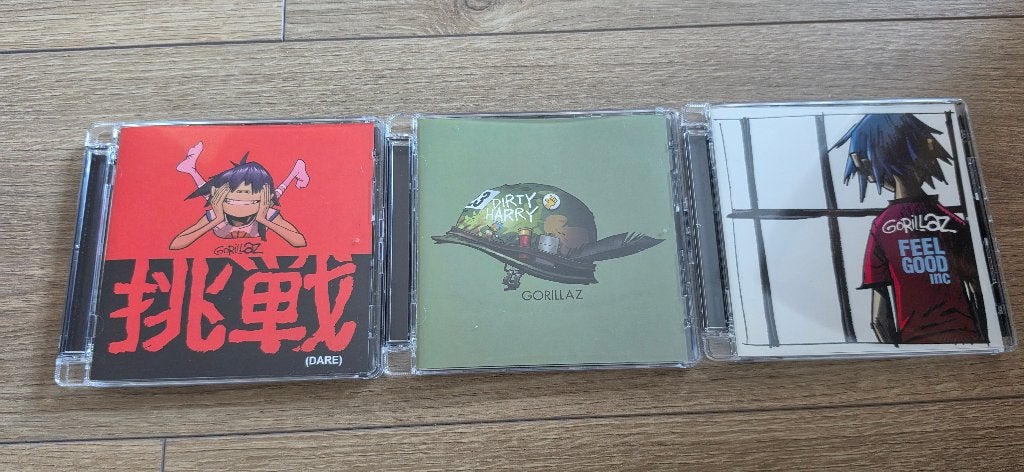Gorillaz singles, Ophalen of Verzenden, Gebruikt
