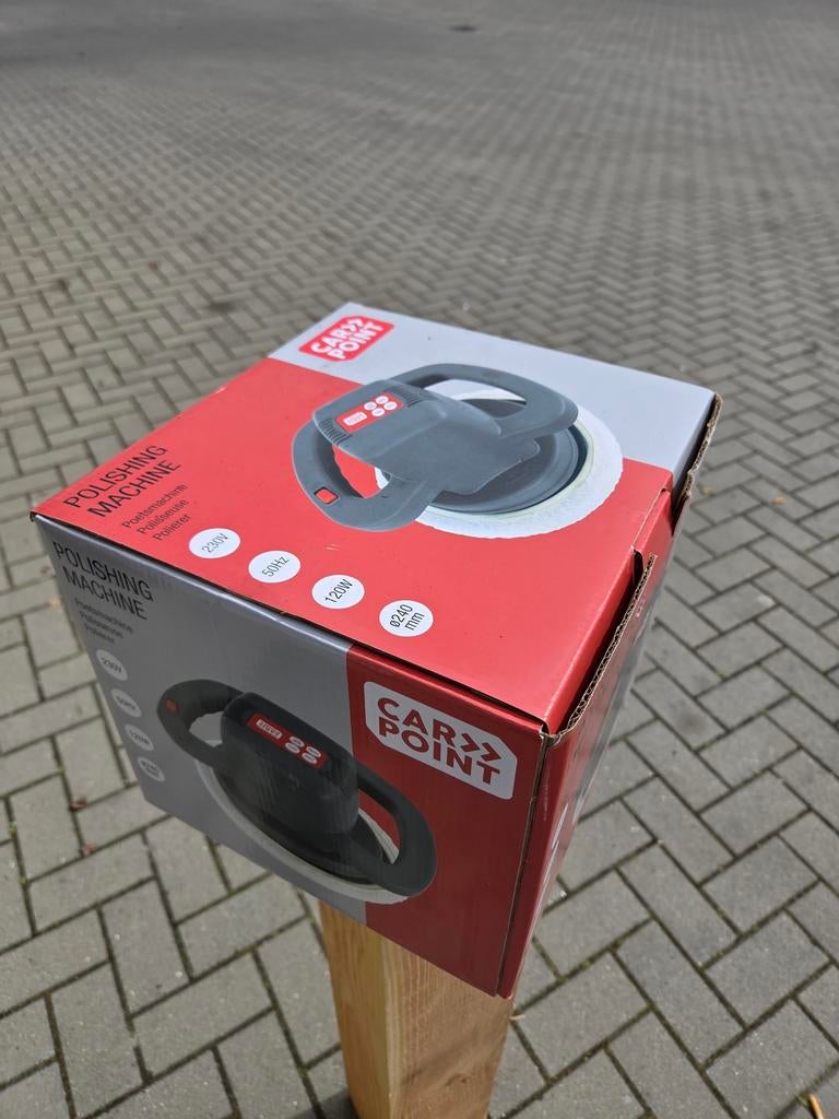 CAR Point Poetsmachine - Slechts 1 keer gebruikt, Ophalen