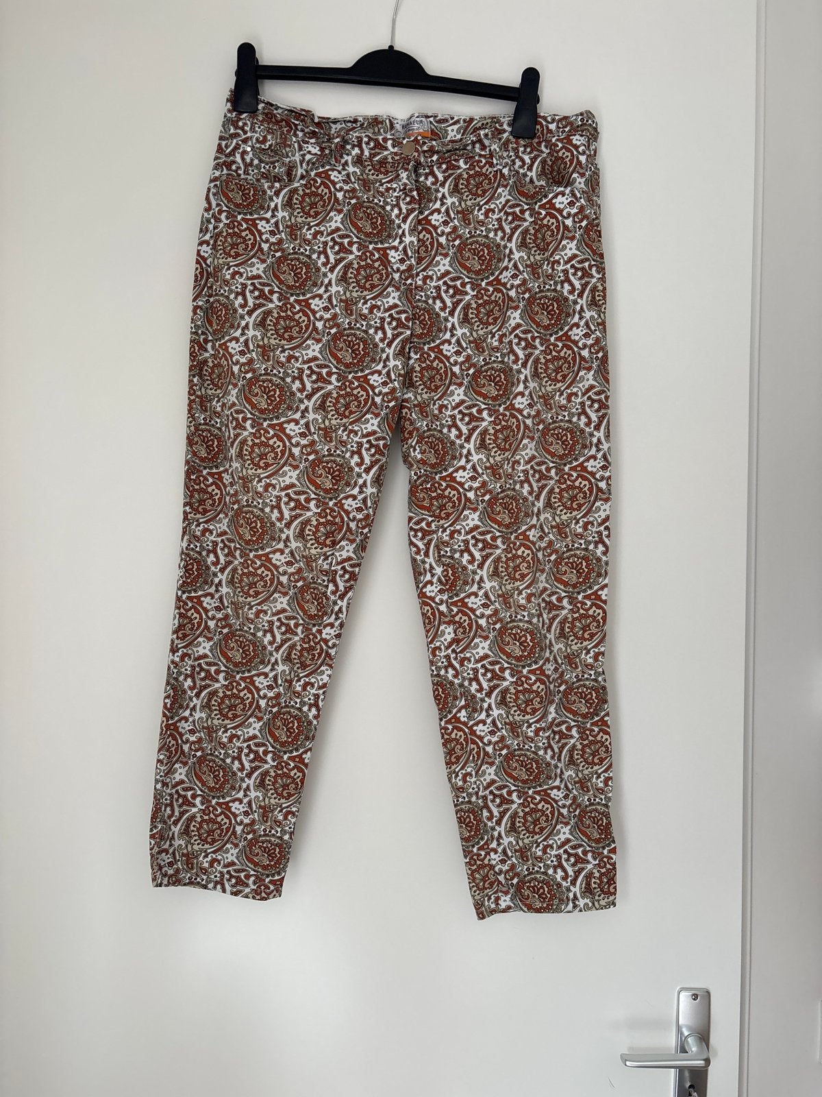 Raphaela by Brax broek met paisley print, Kleding | Dames, Meerkleurig, Maat 42/44 (L), Ophalen of Verzenden, Zo goed als nieuw