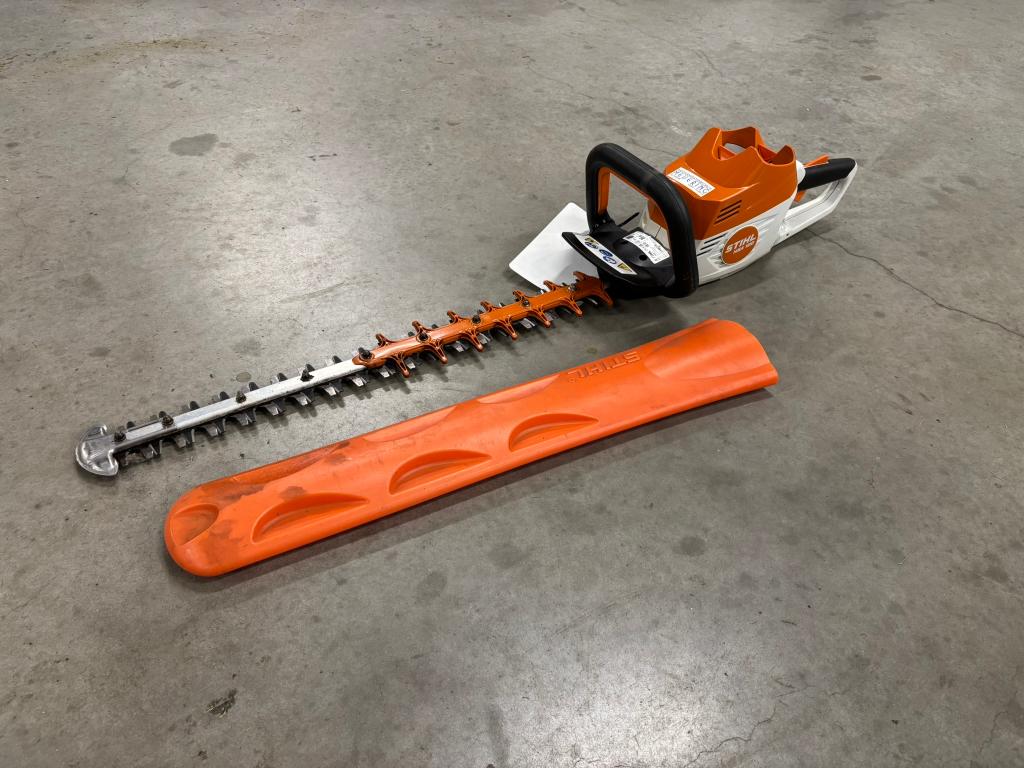 Stihl HSA 100 accu heggenschaar, Tuin en Terras, Ophalen of Verzenden, Gebruikt, Accu, Stihl