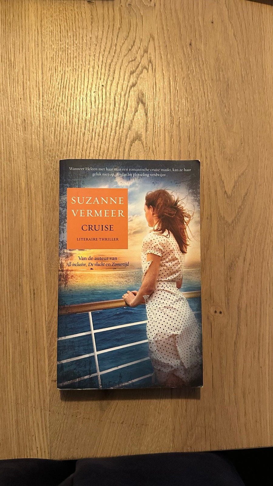 Suzanne Vermeer - Cruise (Literaire thriller), Ophalen of Verzenden, Zo goed als nieuw, Nederland