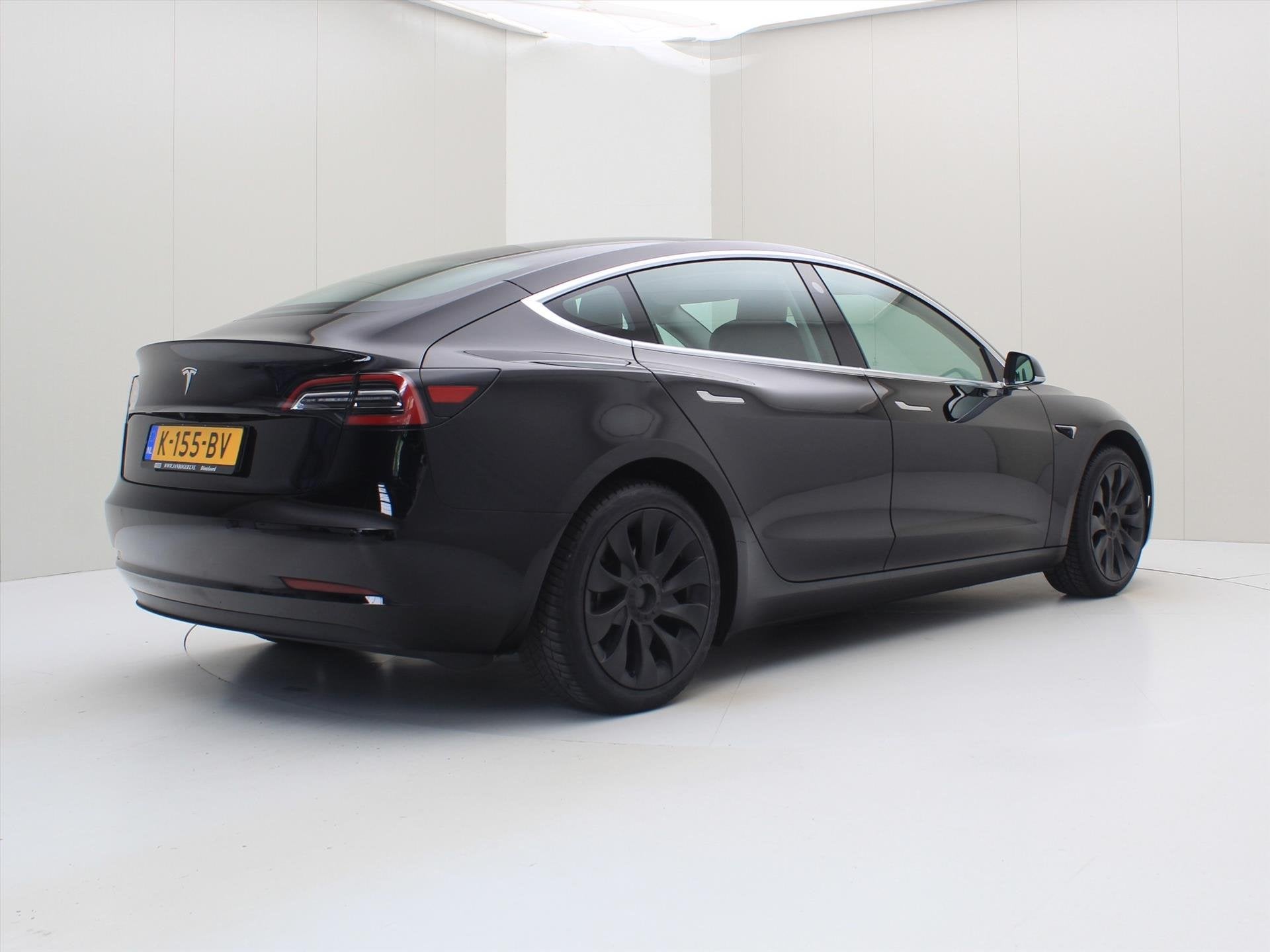 Tesla Model 3 Standard RWD Plus 89,6 SoH [ LFP ACCU+FSD+60 k, Auto's, Automaat, Gebruikt, Zwart, Zwart