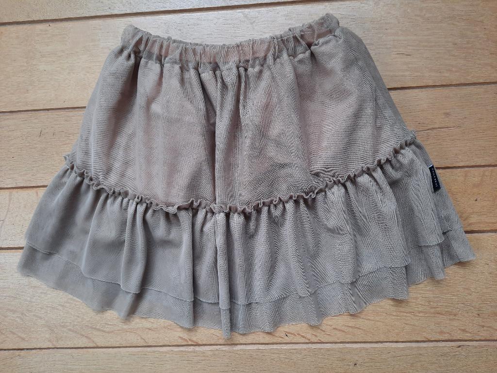 Daily Brat tule rok goud bruin maat 104/110  4-5 years, Meisje, Zo goed als nieuw, Jurk of Rok, Daily Brat