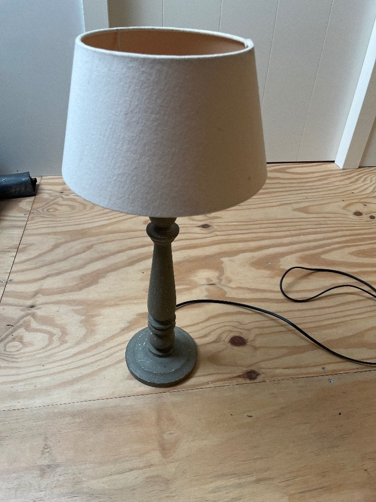 Lamp staand tafelmodel, Gebruikt, 50 tot 100 cm, Rond, 50 tot 100 cm