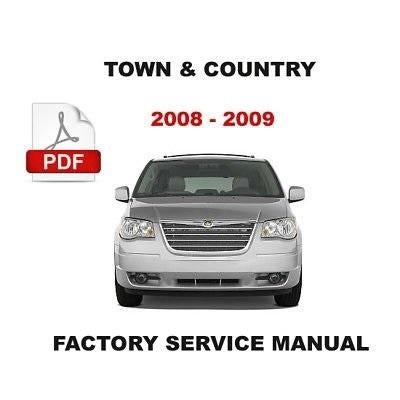 Dodge Town & Country 2008-2009 Workshop manual op DVD in PDF, Verzenden