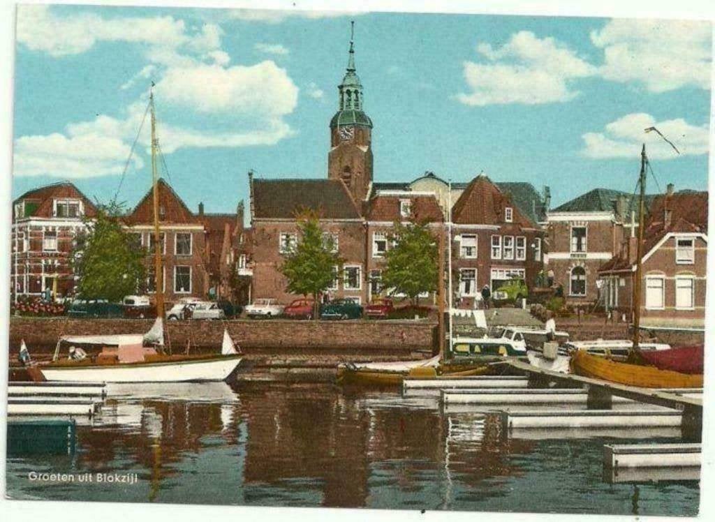 AK Blokzijl - Groeten uit... Panorama, Verzamelen, Verzenden, 1960 tot 1980, Ongelopen, Overijssel