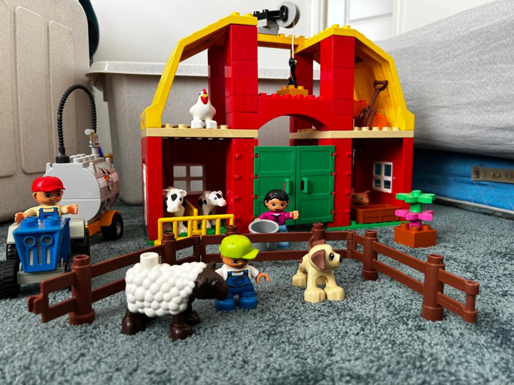 Duplo boerderij 5649, Overige thema's, Ophalen of Verzenden, Zo goed als nieuw, Compleet