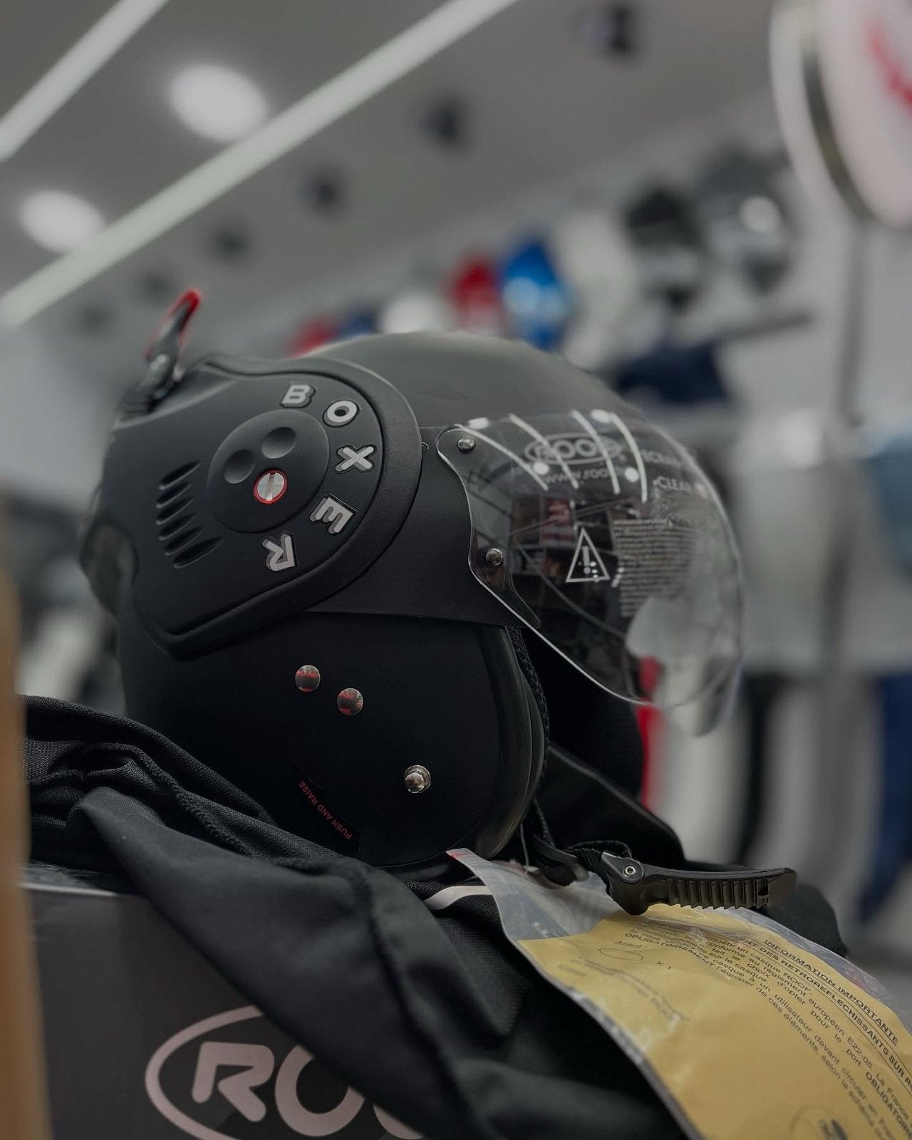 ROOF Boxxerv8 Motorhelm - Mat Zwart NIEUW GOEDKOOPSTE VAN NL, Overige merken, Systeemhelm, Dames, Ophalen of Verzenden