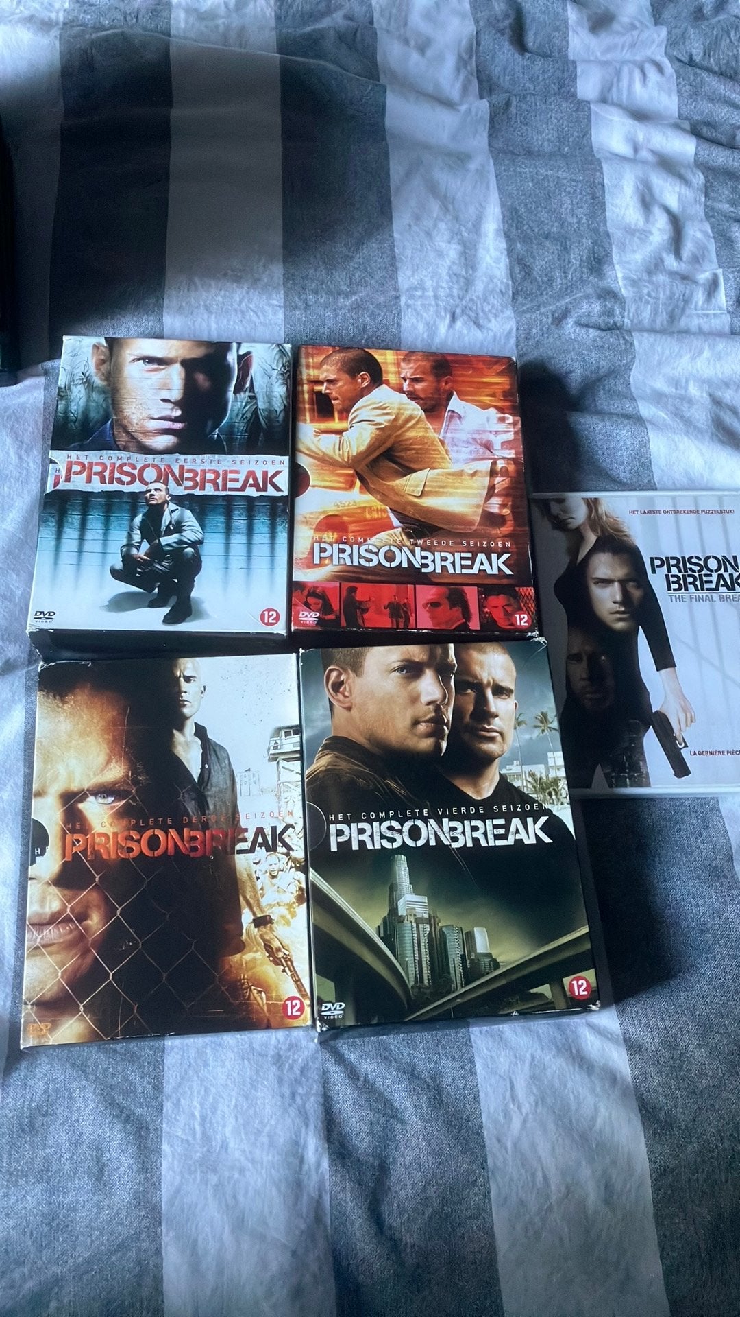 Prison break seizoen 1,2,3,4, Vanaf 12 jaar, Ophalen, Gebruikt, Actie en Avontuur