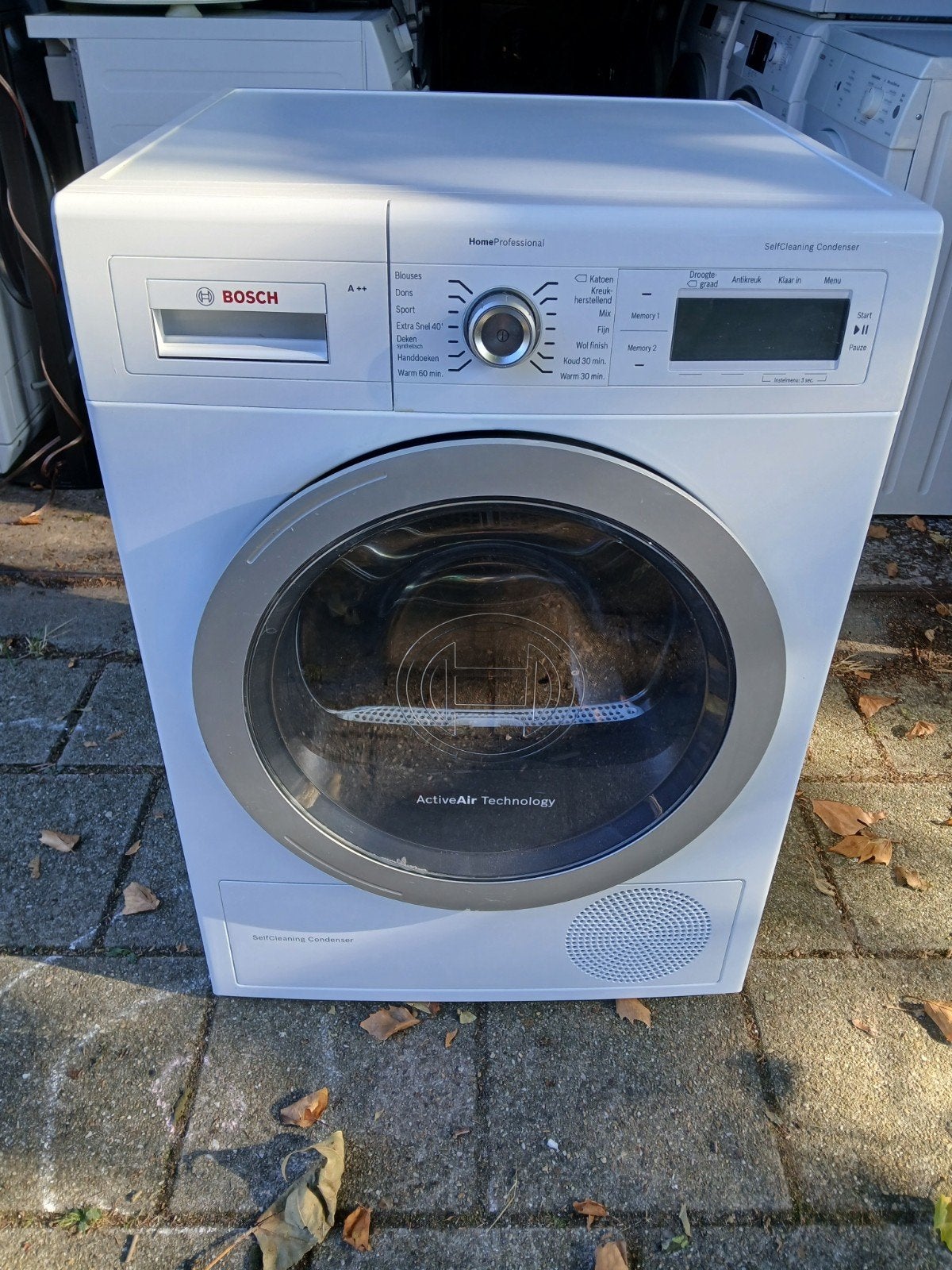 Foto 3 van warmtepompdroger Bosch home-profesional 8kg A++ nette staat!