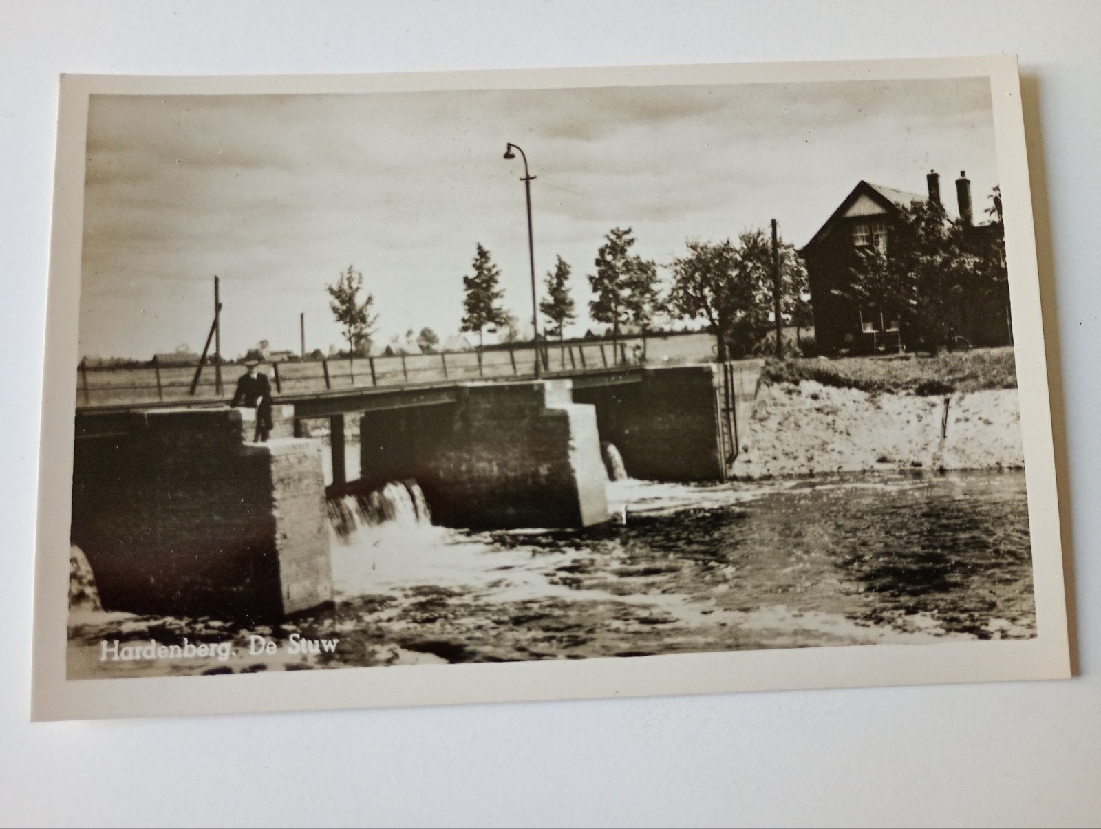 Hardenberg De Stuw, Ophalen of Verzenden, 1940 tot 1960, Ongelopen, Overijssel
