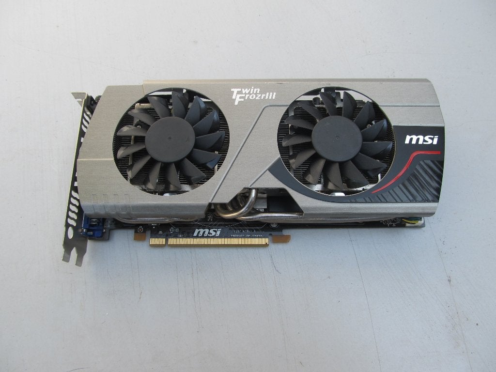 MSI N570GTX TWIN FROZR III PE graphics card NVIDIA, Computers en Software, Videokaarten, Ophalen, Gebruikt, GDDR5, Nvidia