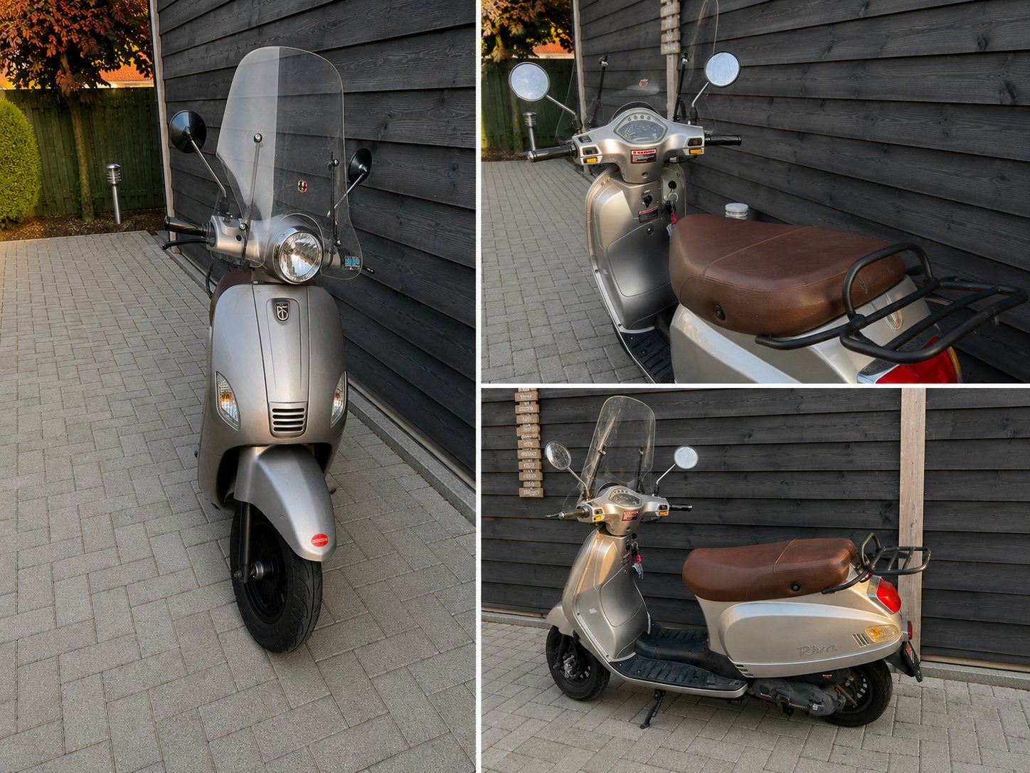 T.e.a.b. nette BTC (snor)scooter uit 2015 op te halen, Fietsen en Brommers, Snorfietsen en Snorscooters, Gebruikt, Benzine, Ophalen