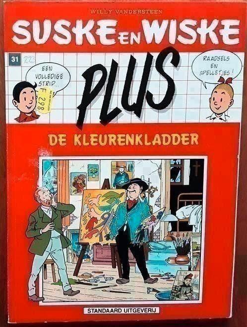 Suske en Wiske plus 31 De kleurenkladder - Vandersteen 1994, Eén stripboek, Ophalen of Verzenden, Zo goed als nieuw