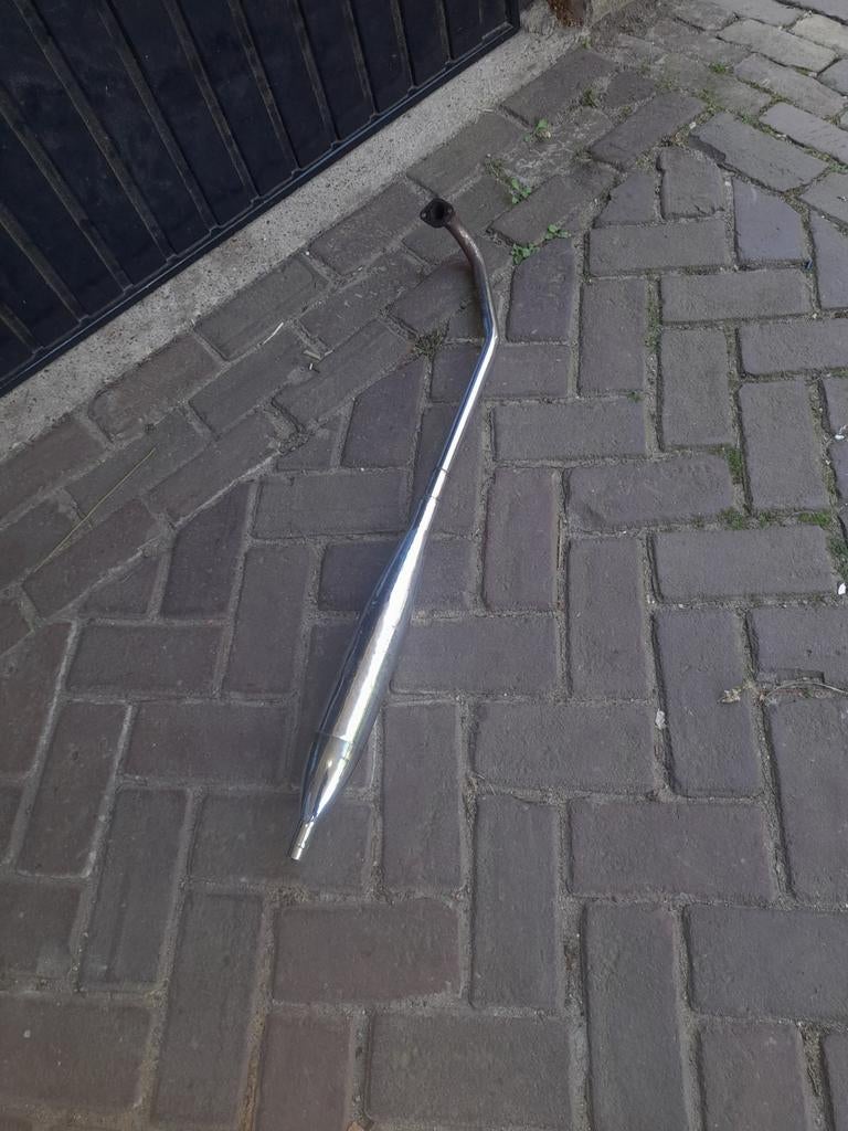 Anker laura m48 uitlaat, Fietsen en Brommers, Brommeronderdelen | Oldtimers, Ophalen, Gebruikt, Uitlaat, Overige merken