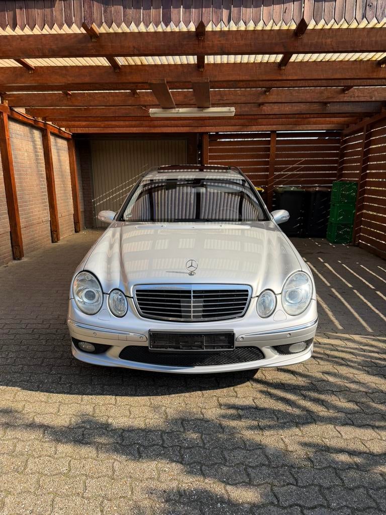 W/S211Mercedes Benz E500 4Matic, Auto's, Automaat, Stationwagon, Particulier, 4966 cc