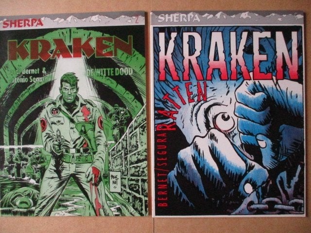 w0177 kraken 2x, Meerdere stripboeken, Ophalen, Gelezen
