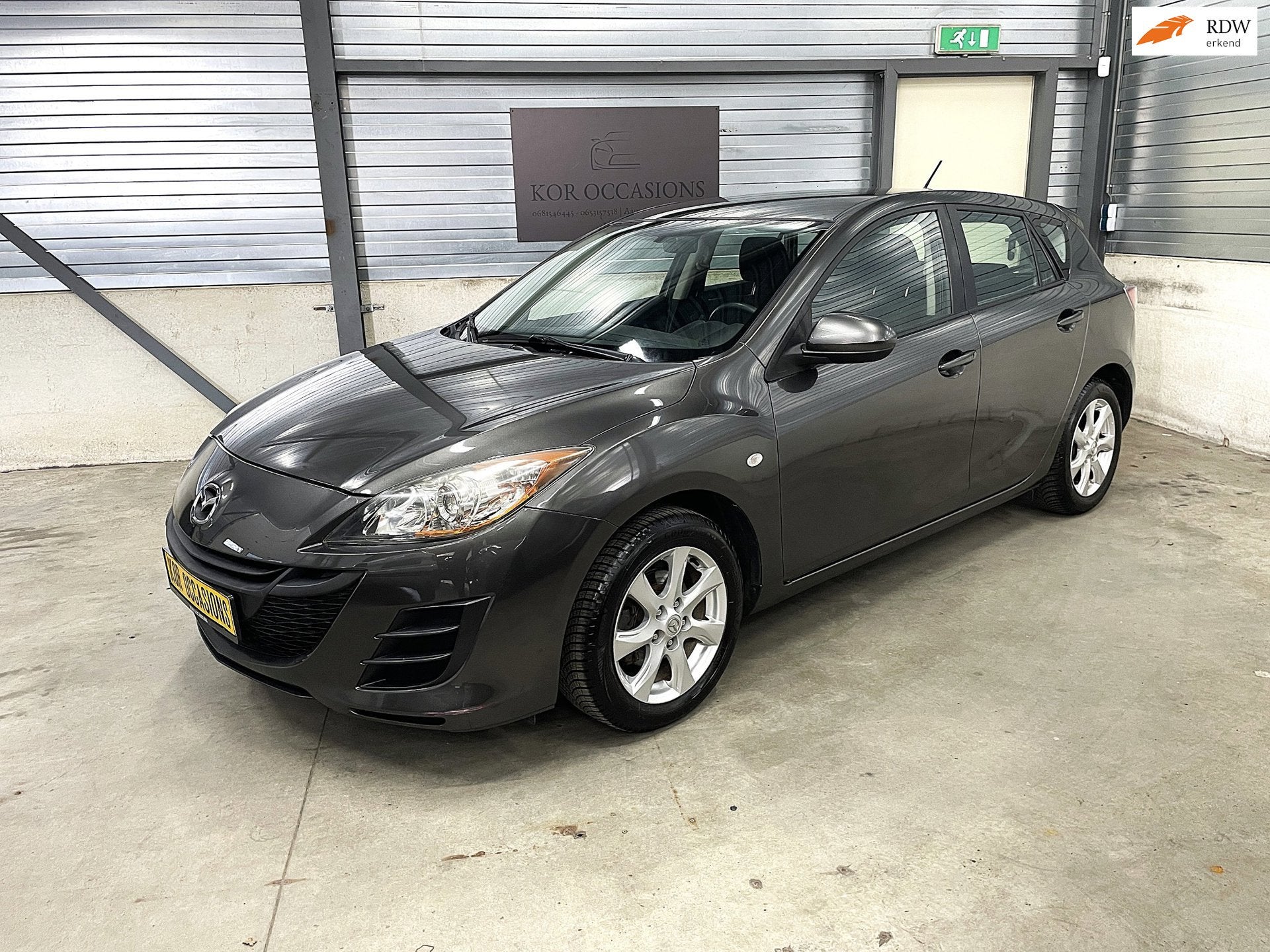Mazda 3 1.6 Business 2e eigenaar trekhaak APK AIRCO, Voorwielaandrijving, Stof, Gebruikt, 4 cilinders
