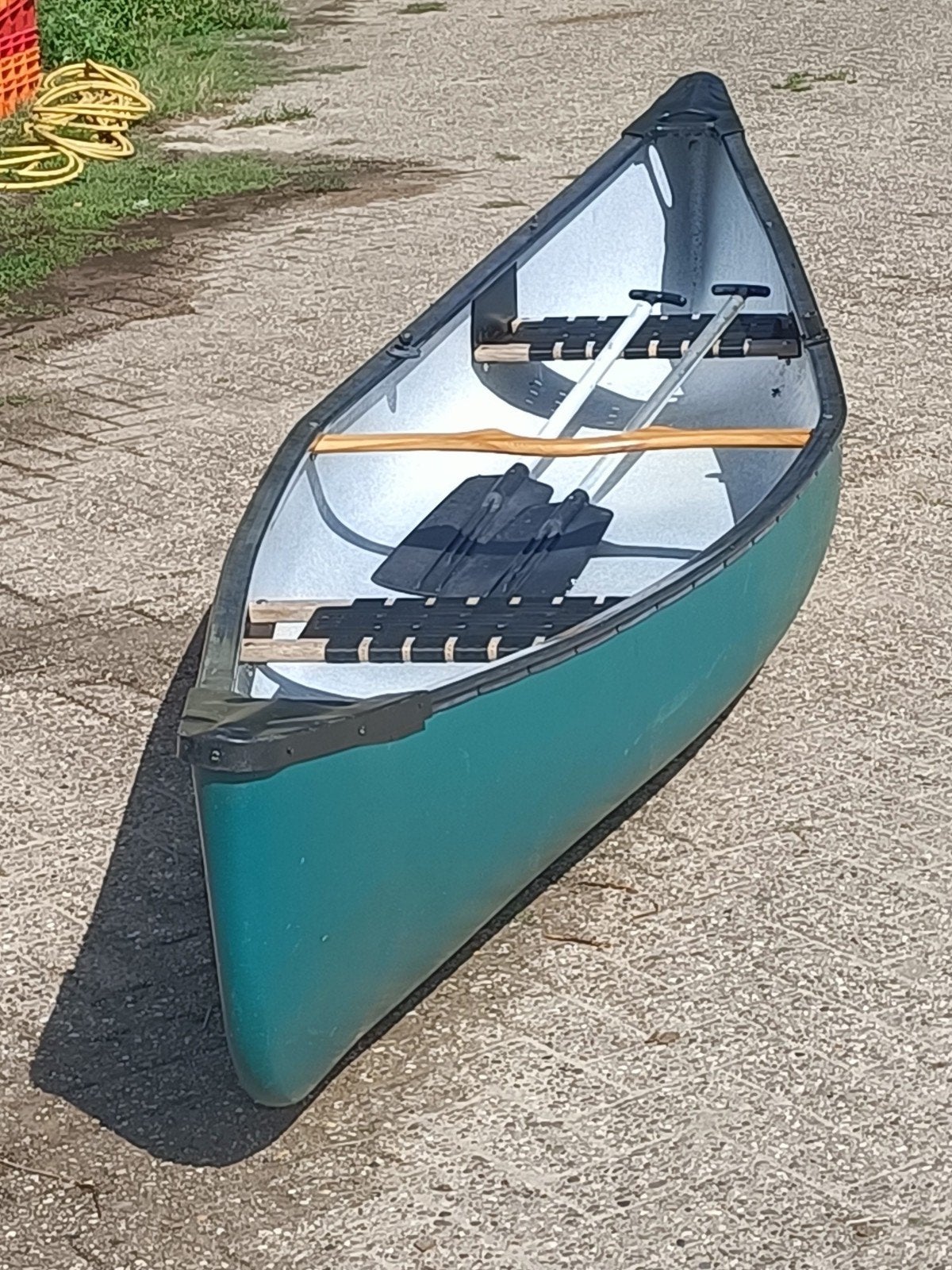 Te koop Canadese Kano, Watersport en Boten, Kano's, Ophalen, Gebruikt, Canadese kano of Open kano, Met peddels