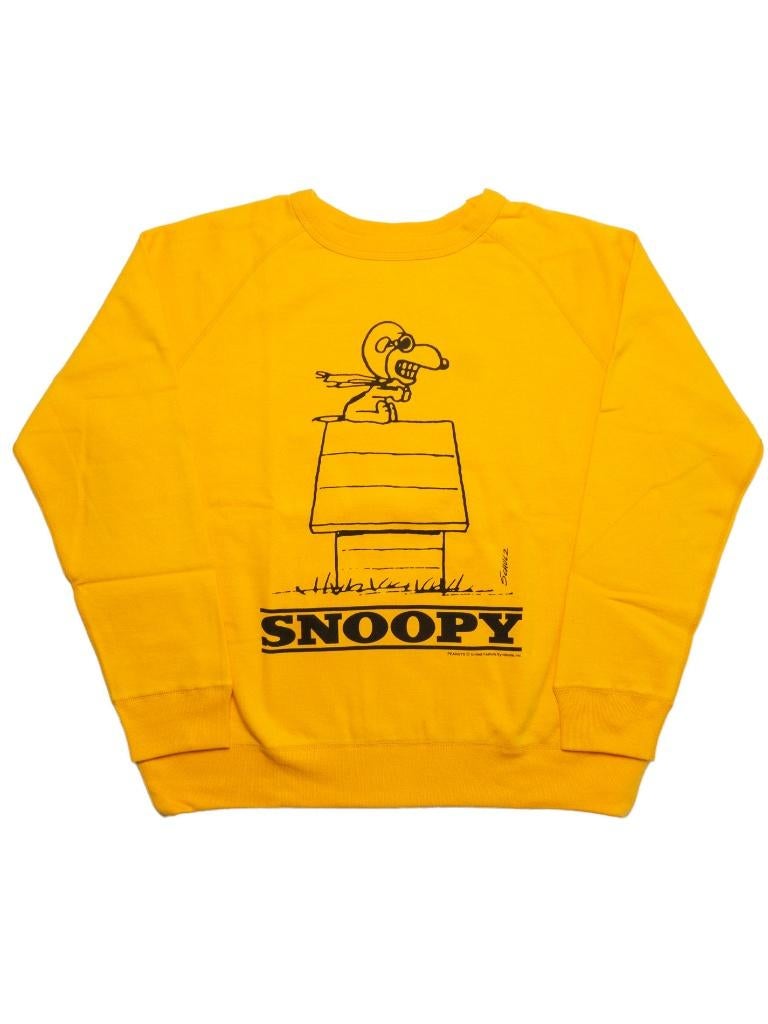 MakersxPeanuts "FLYING ACE" Loopwheel Sweatshirt XXL, Kleding | Heren, Geel, Nieuw, Overige maten, Ophalen of Verzenden