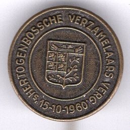 's-Hertogenbosche verzamelaars verg. 15-19-1960 ( P_092), Verzenden, Zo goed als nieuw, Merk, Speldje of Pin