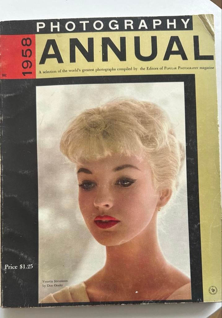 Jaarboek 1958: Photography Annual - Klassieke Fotografie, Ophalen of Verzenden, Gelezen, Fotografie algemeen