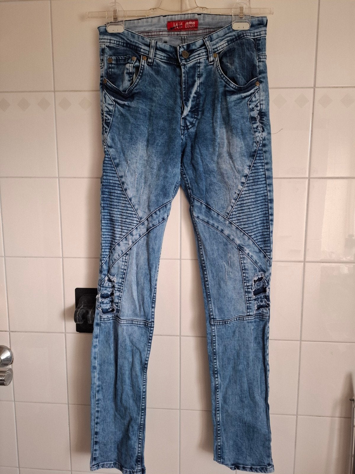 MJA Jeans Denim - Maat W33 #21, Blauw, Ophalen of Verzenden, W33 - W34 (confectie 48/50), Gedragen