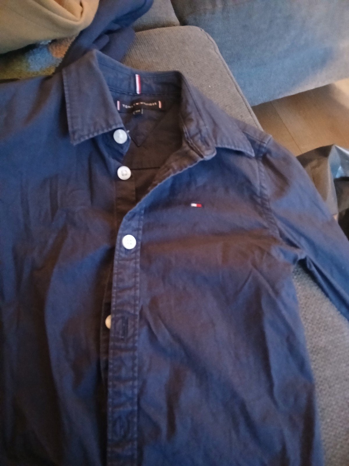 Tommy Hilfiger overhemd maat 104, Gebruikt, Overhemd of Blouse, Ophalen of Verzenden, Tommy Hilfiger