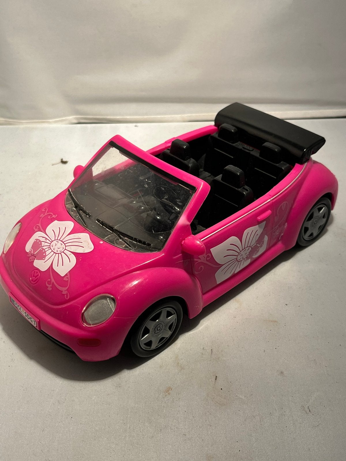 roze Simba Steffi Love VW Beetle Cabriolet, Ophalen of Verzenden, Gebruikt
